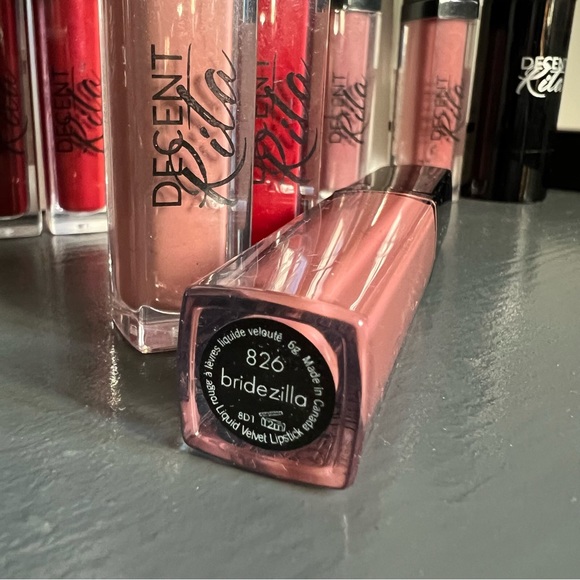 “Bridezilla” Liquid Velvet Lipstick by Decent Rita. - Picture 3 of 4